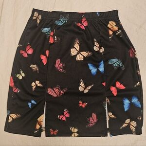 SHEIN Woman's Black Butterfly Mini Skirt XS